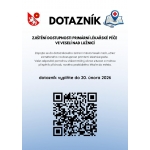 obrázek k článku: QR kód - Dotazník - dostupnost primární lékařské péče